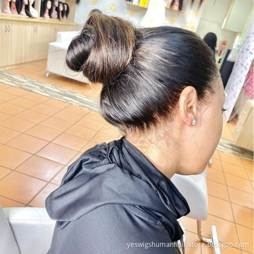 Wholesale Cheap Hd Full Swiss Lace Front Wig Pre Plucked Straight Raw Indian Virgin Human Hair Transparent 360 Lace Frontal Wig